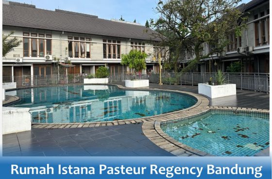 JUAL CEPAT Rumah di Komplek Istana Pasteur Regency (Townhouse 3 lantai)